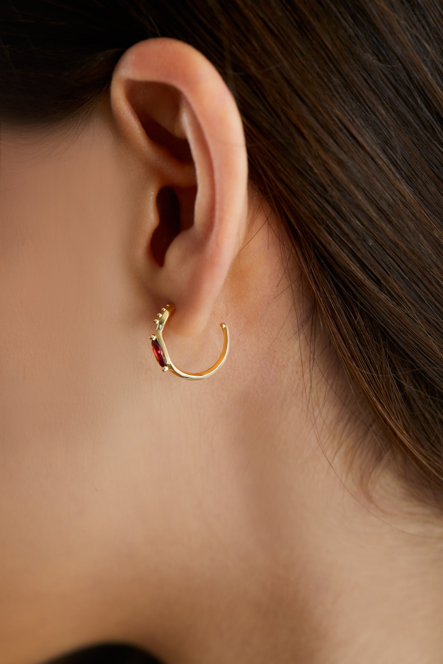 Octopus Hoop Earrings