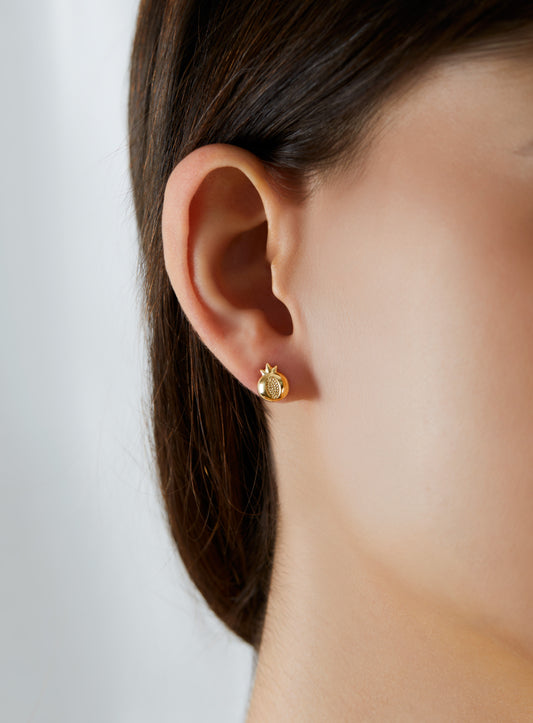 Pomgranate Earrings