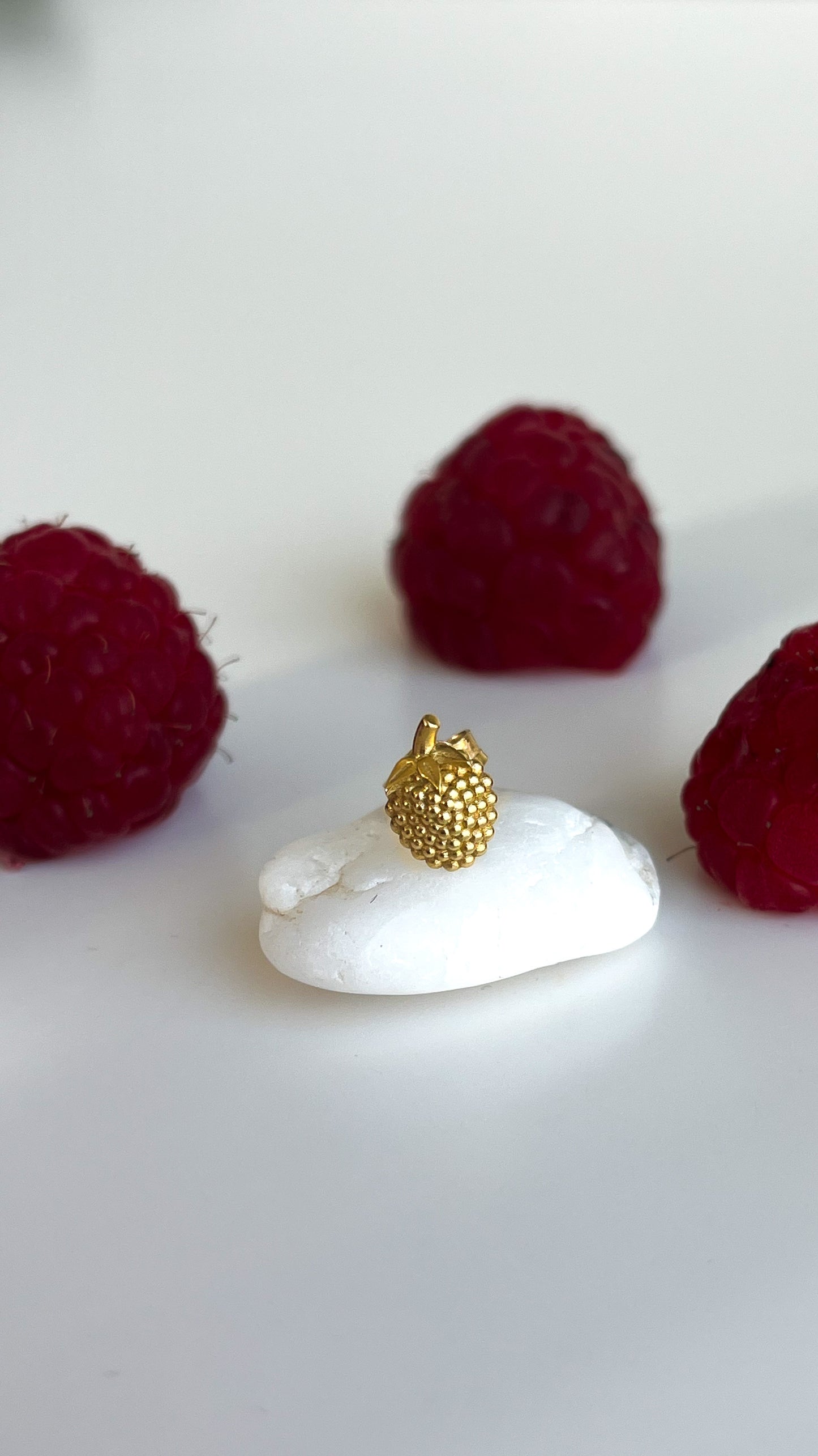 Raspberry Earrings